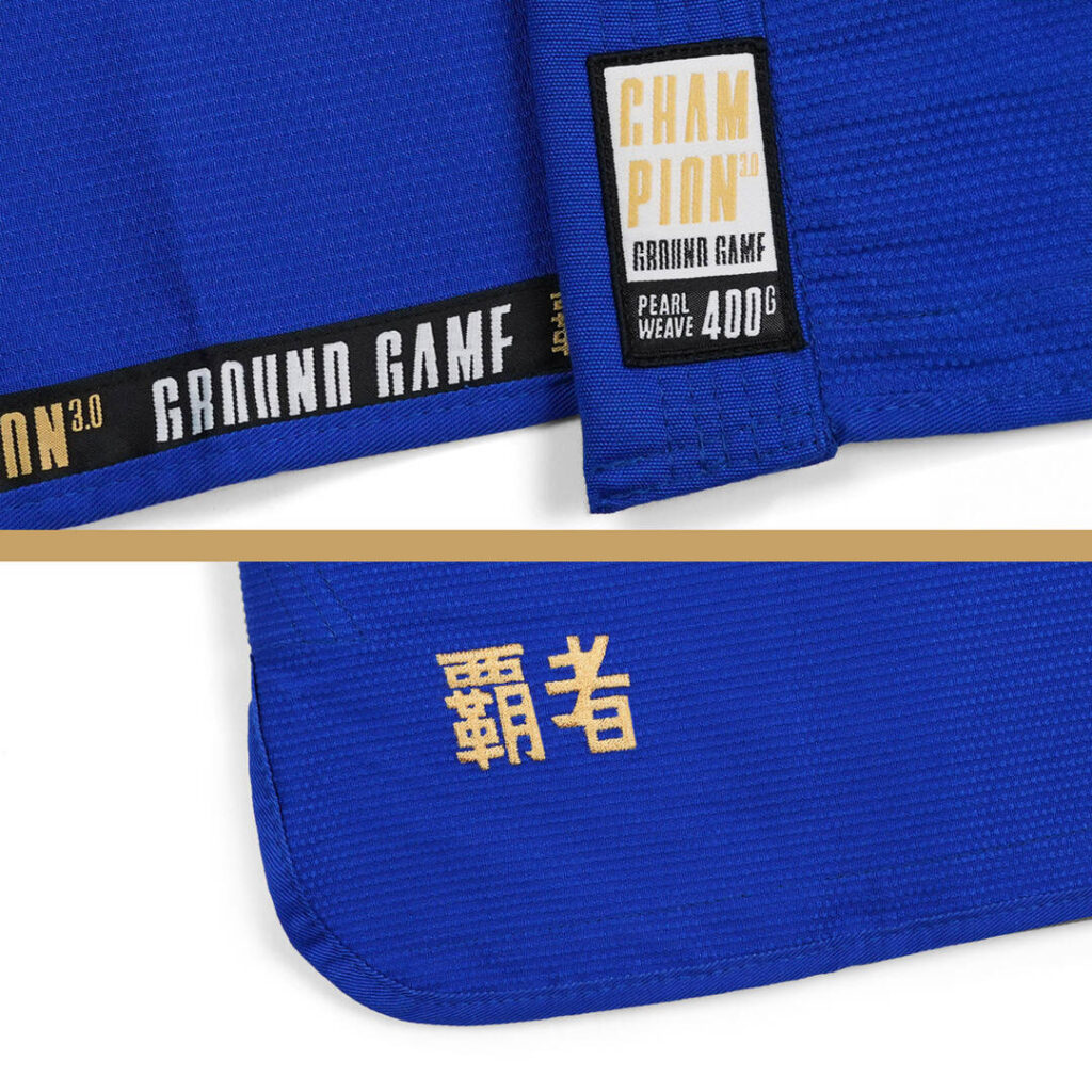 Кимоно Ground Game Champion 3.0 синее
