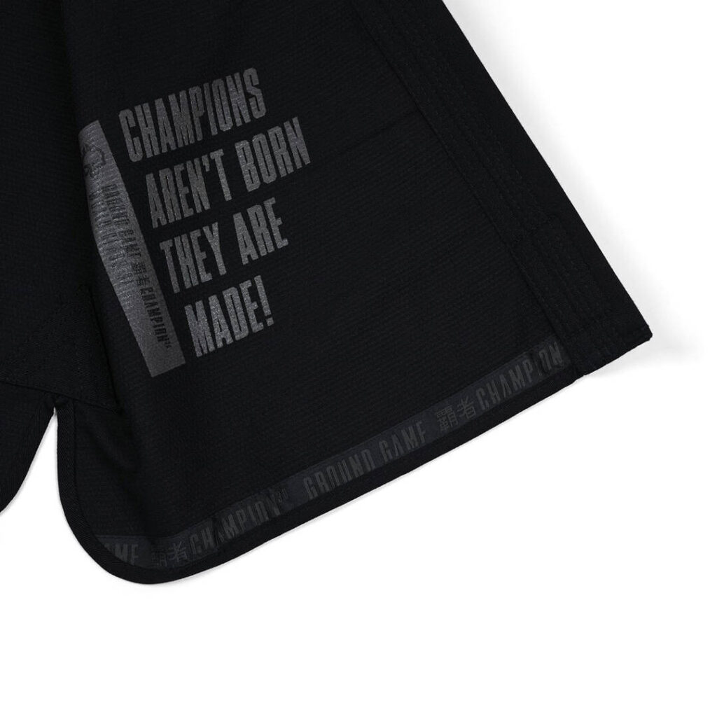 Кимоно Ground Game Champion 3.0 чёрная тень