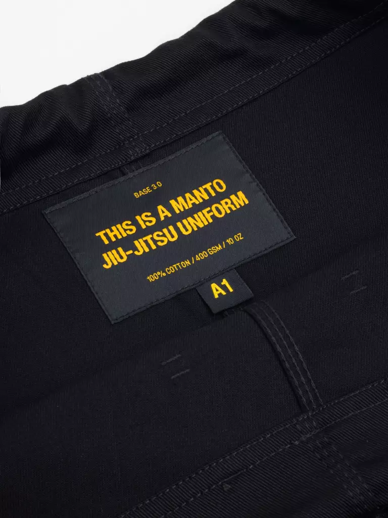 Кимоно MANTO "BASE 3.0" - Чёрно-оранжевое