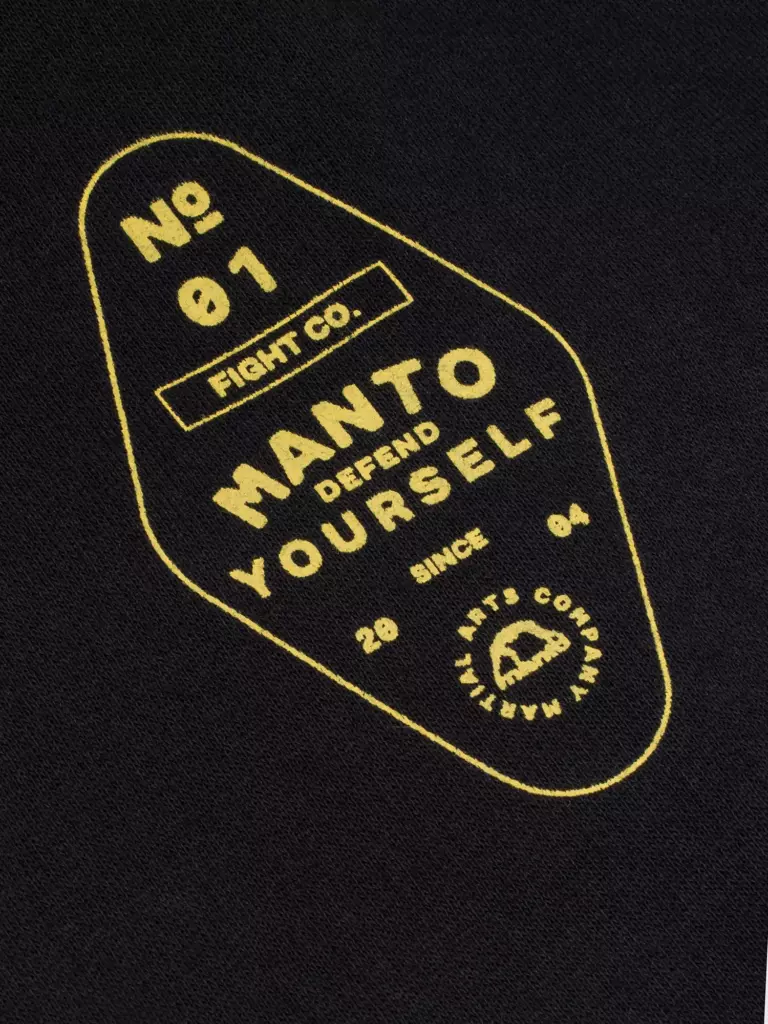 Зип-свитшот MANTO ONE чёрный