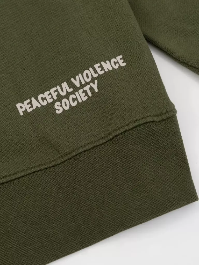 Свитшот MANTO SOCIETY хаки