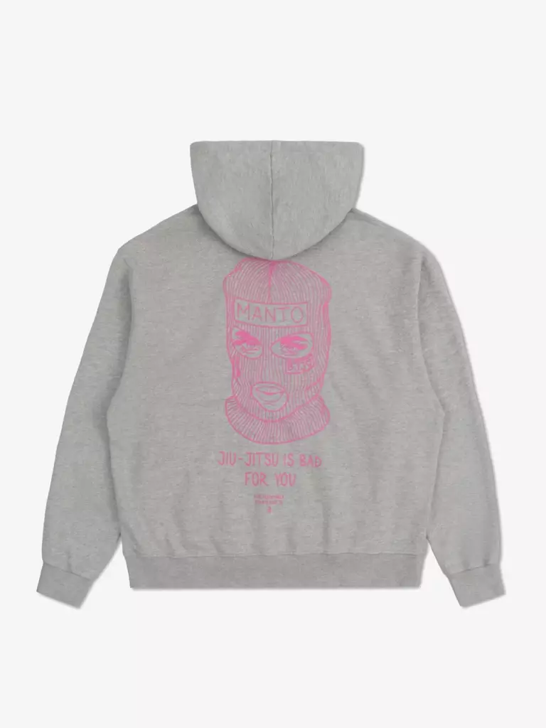 Худи MANTO BALACLAVA OVERSIZE серая