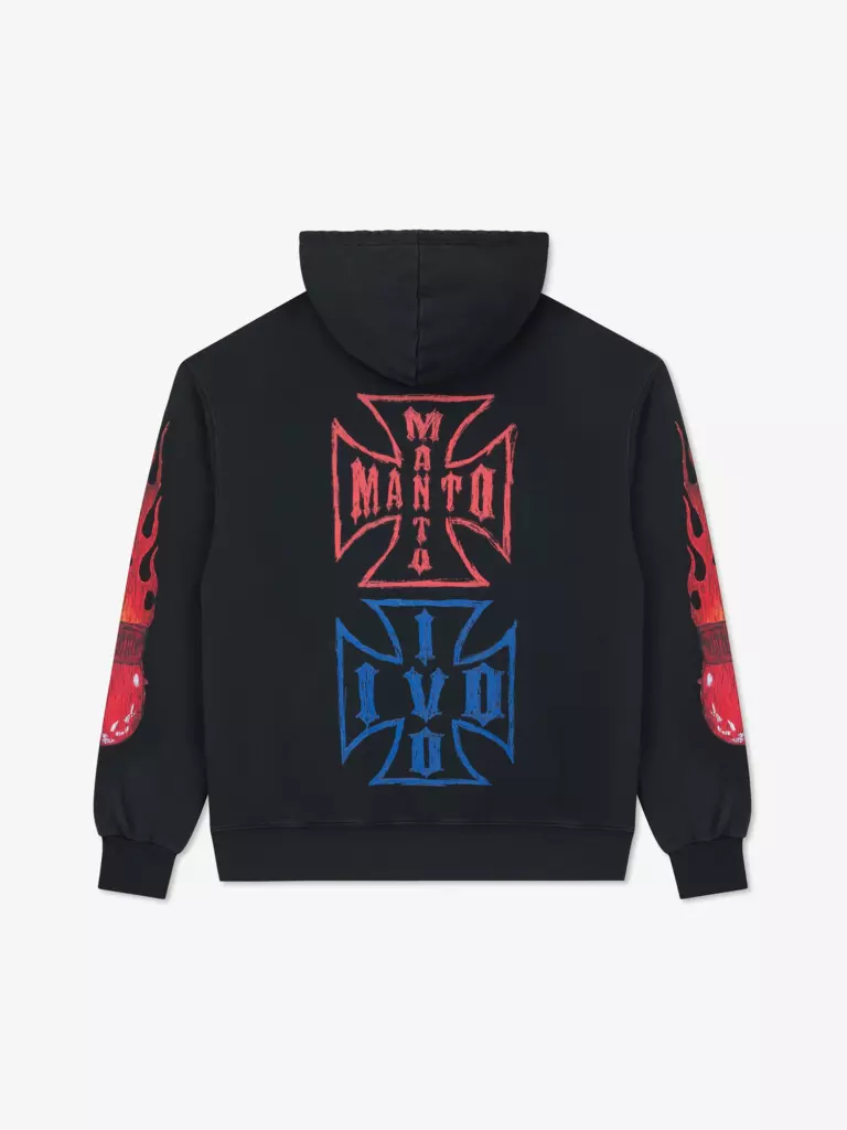 Худи MANTO GHOST FIGHTER OVERSIZE