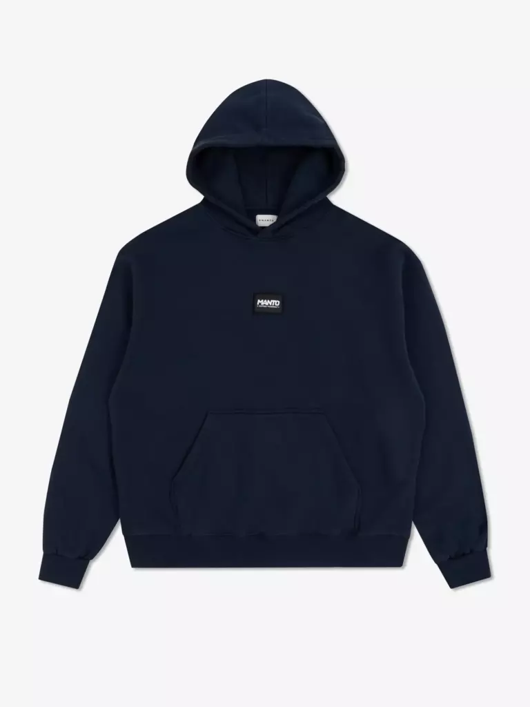 Худи MANTO LABEL 25 OVERSIZE темно-синее