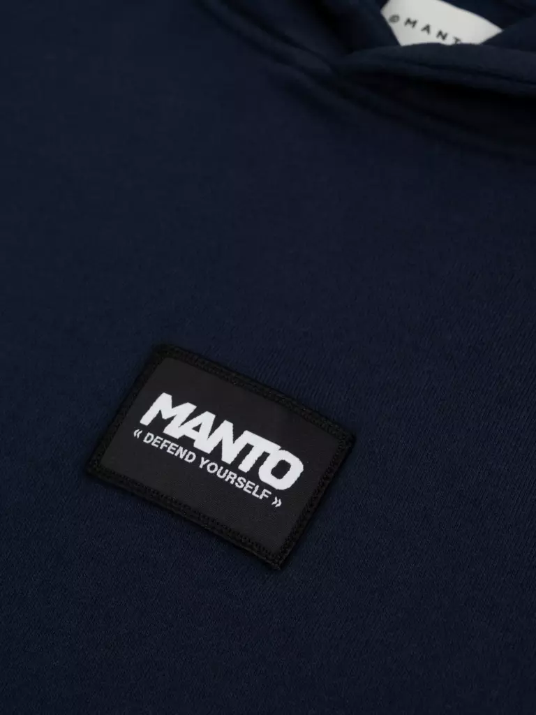 Худи MANTO LABEL 25 OVERSIZE темно-синее