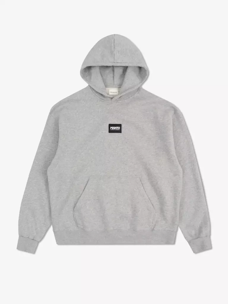 Худи MANTO LABEL 25 OVERSIZE серая