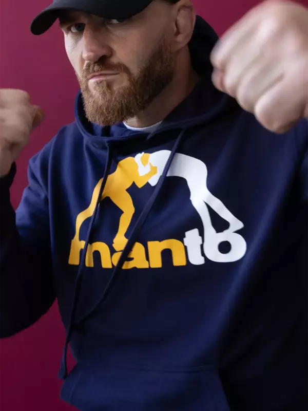 Худи MANTO LOGO 25 синяя