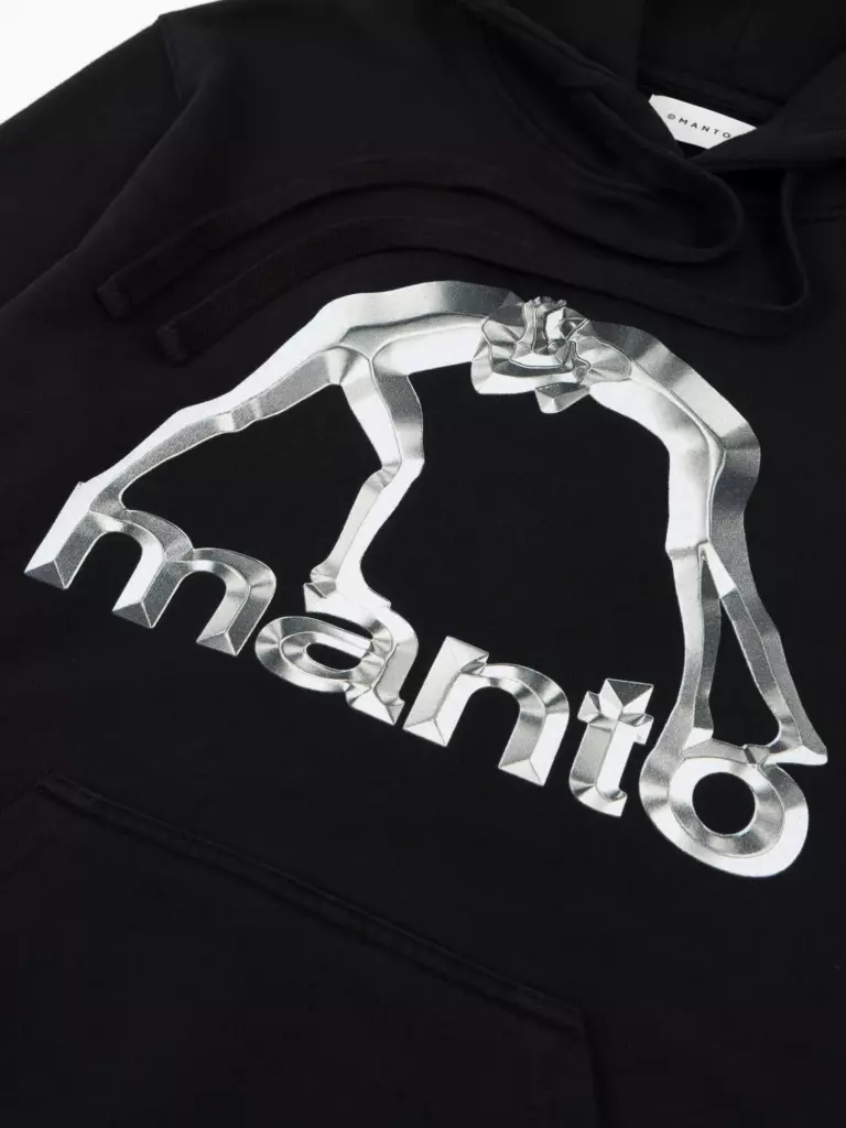 Худи MANTO METAL 24 чёрная