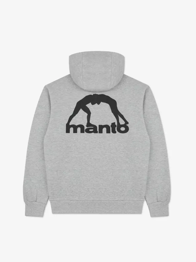 Худи MANTO PEACEFUL VIOLENCE серое