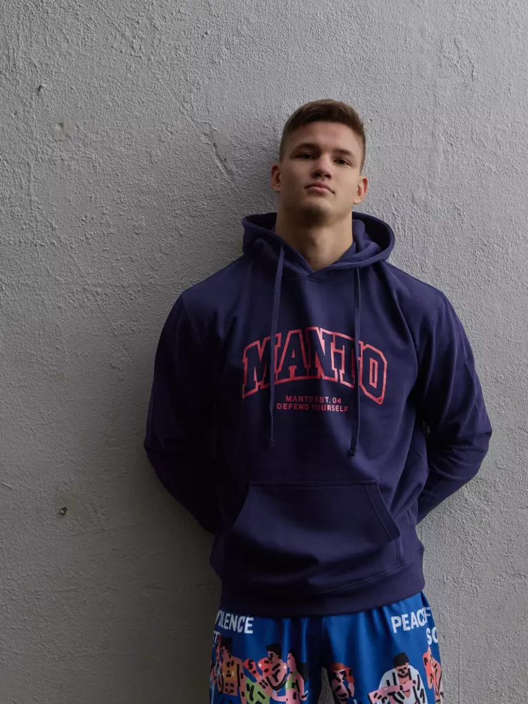 Худи MANTO VARSITY 26 синяя