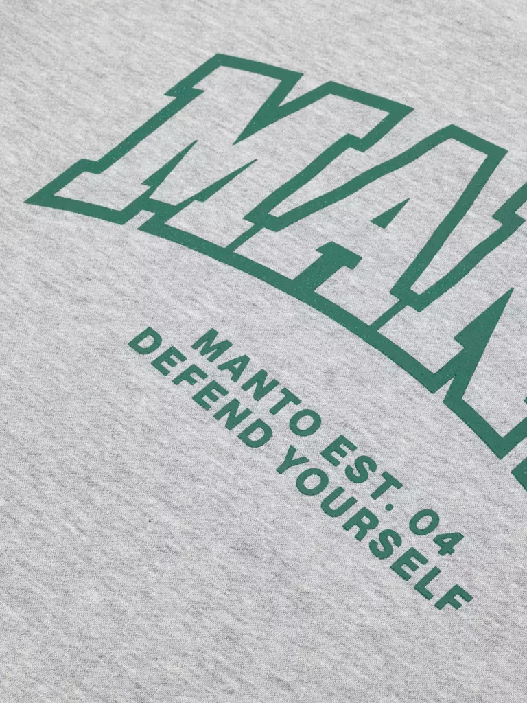 Худи MANTO VARSITY 26 серая