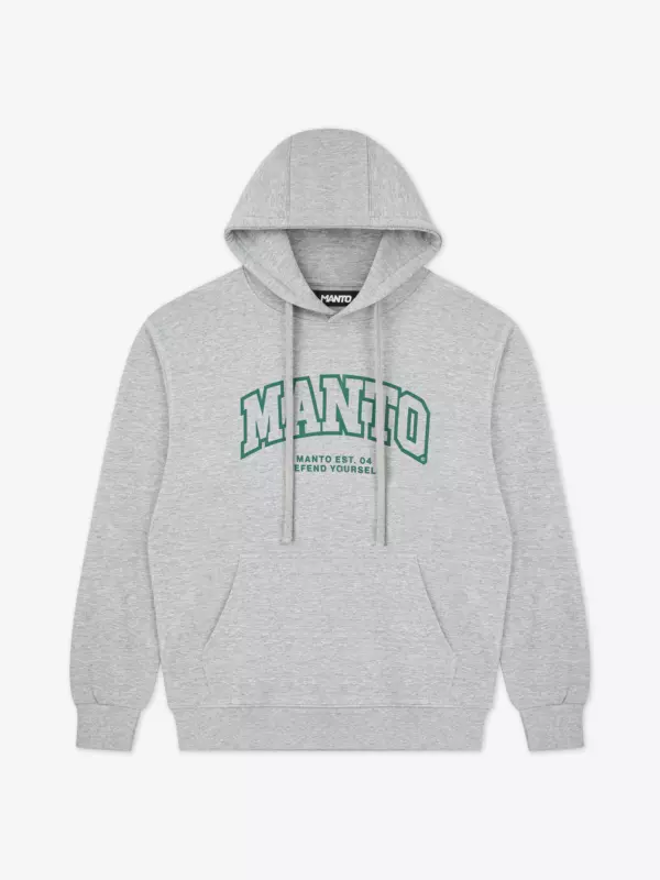 Худи MANTO VARSITY 26 серая