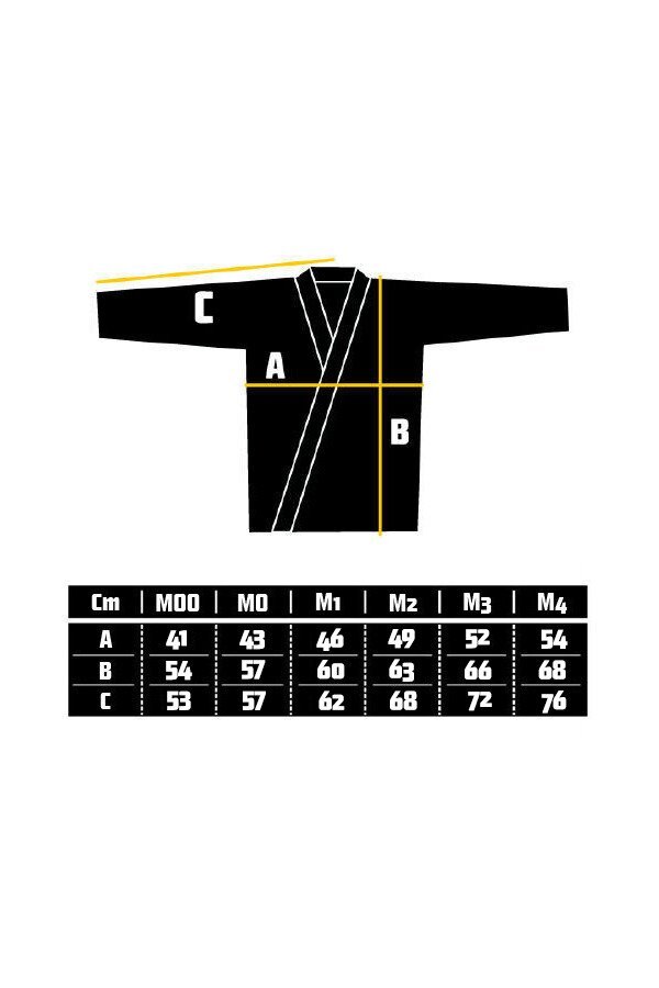 Детское Кимоно MANTO "Junior 2.0" чёрное