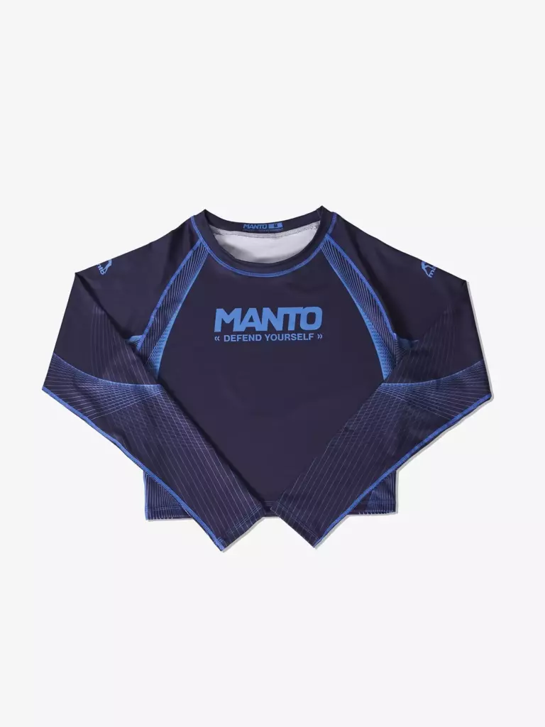 Женский Рашгард MANTO DEFEND синий