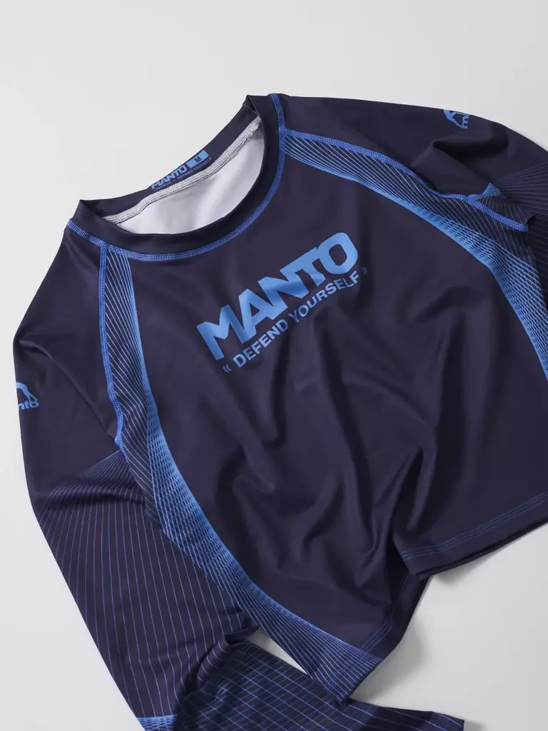 Женский Рашгард MANTO DEFEND синий