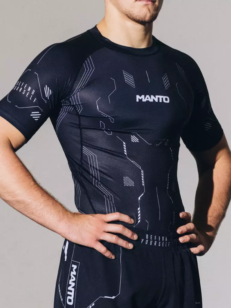 Рашгард MANTO SHIELD чёрный