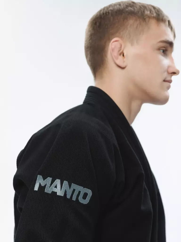 Кимоно MANTO "RISE 2.0" BJJ GI чёрное