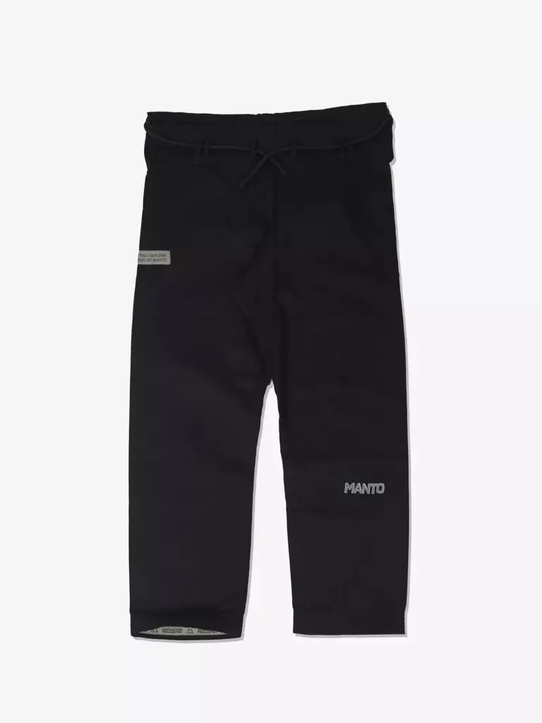 Кимоно MANTO "RISE 2.0" BJJ GI чёрное