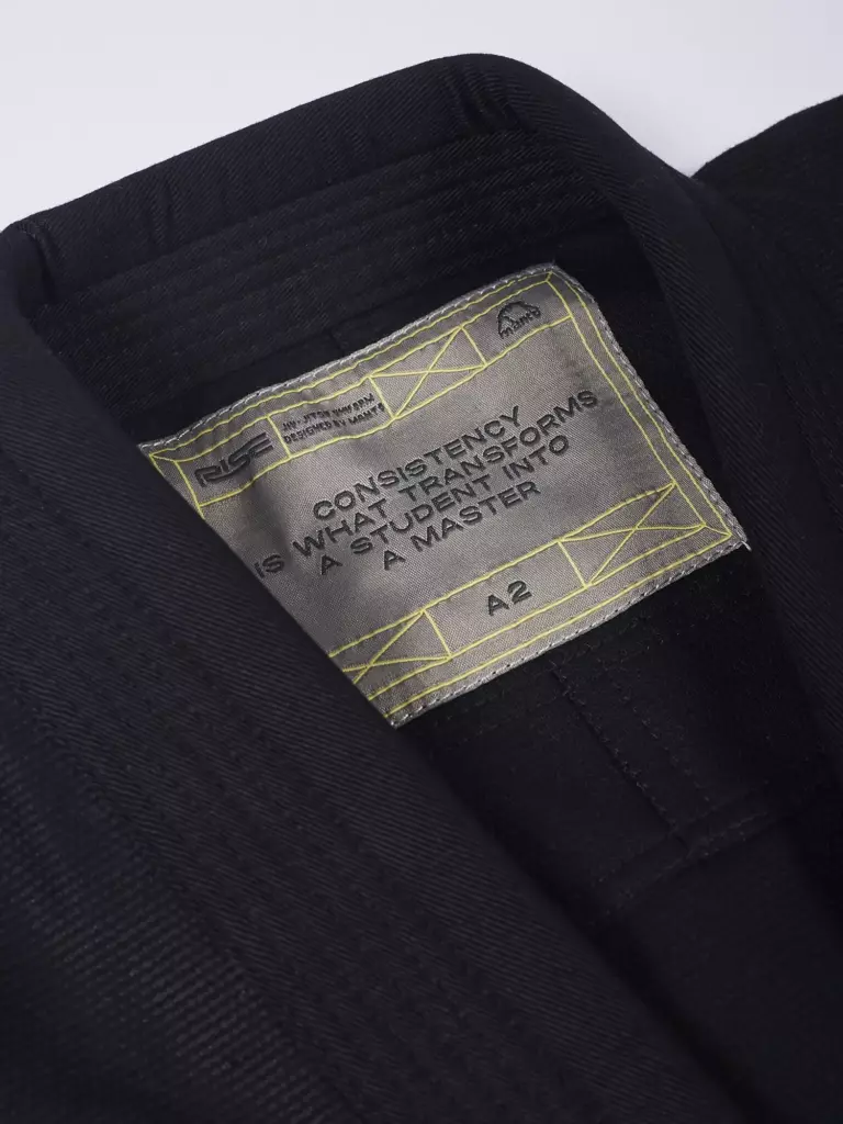 Кимоно MANTO "RISE 2.0" BJJ GI чёрное