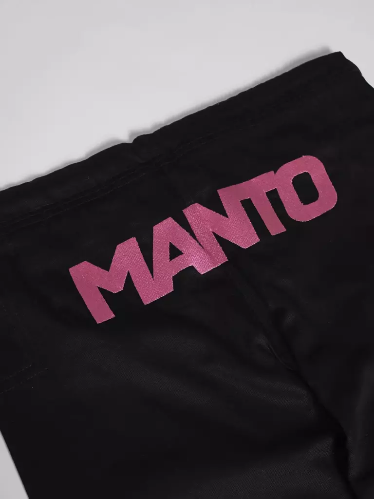 Кимоно MANTO "RISE 2.0" BJJ GI чёрно-розовое