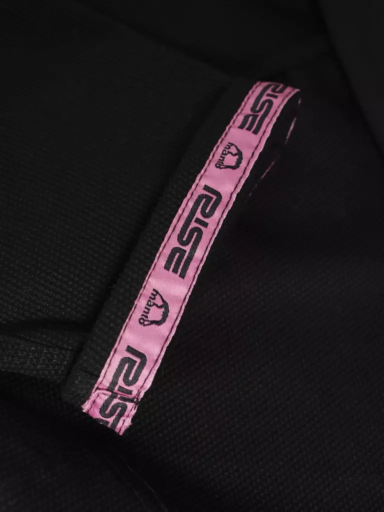 Кимоно MANTO "RISE 2.0" BJJ GI чёрно-розовое