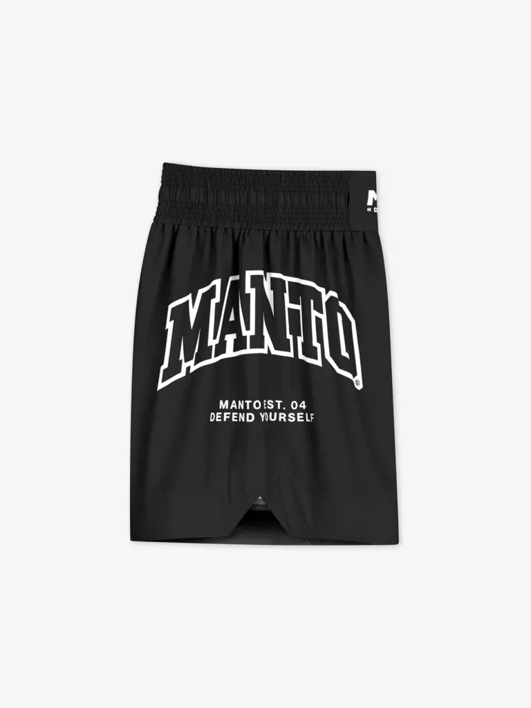 Боксёрские шорты MANTO VARSITY чёрные