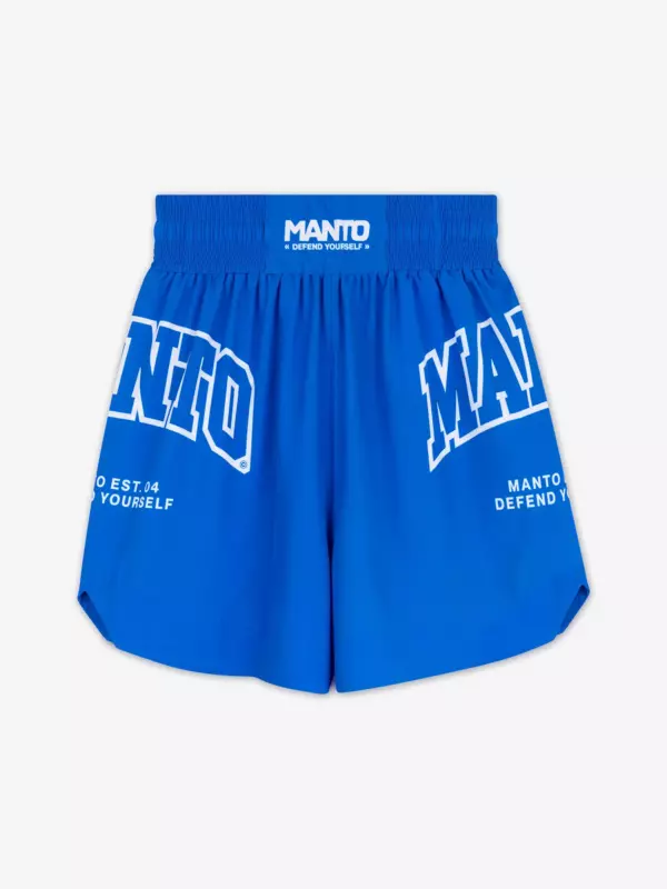 Боксёрские шорты MANTO VARSITY синие