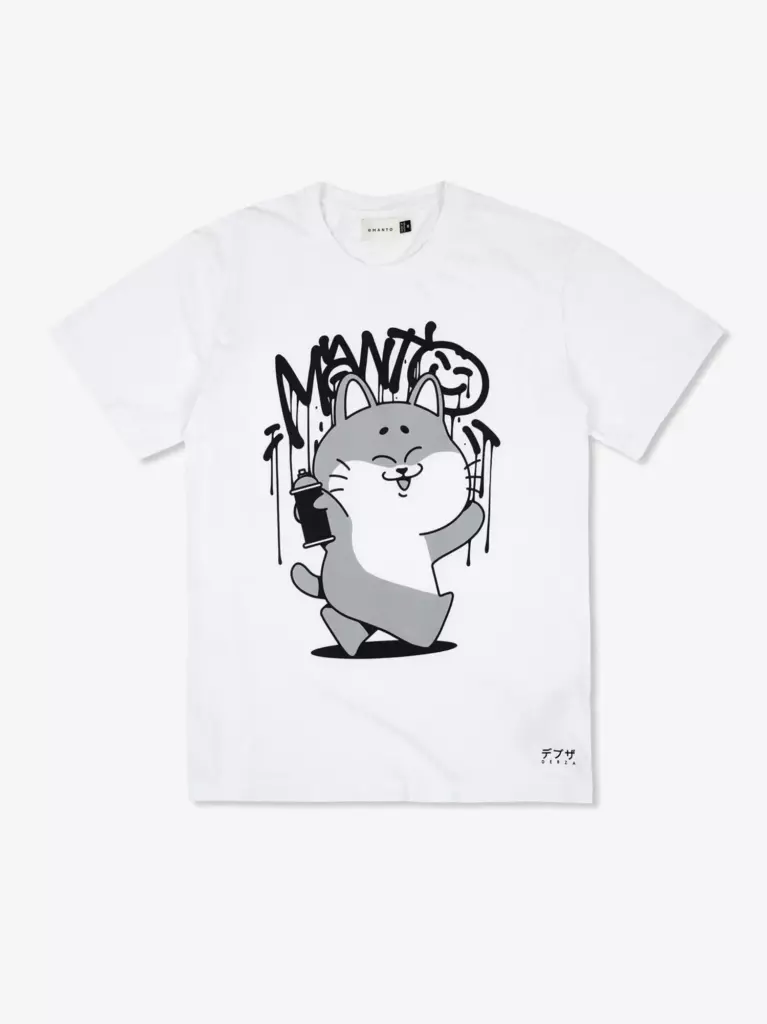 Футболка MANTO DEBZA белая