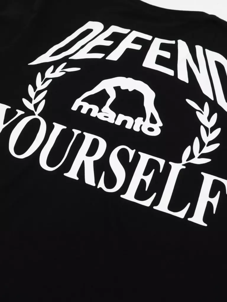 Футболка MANTO DEFEND 25 чёрная