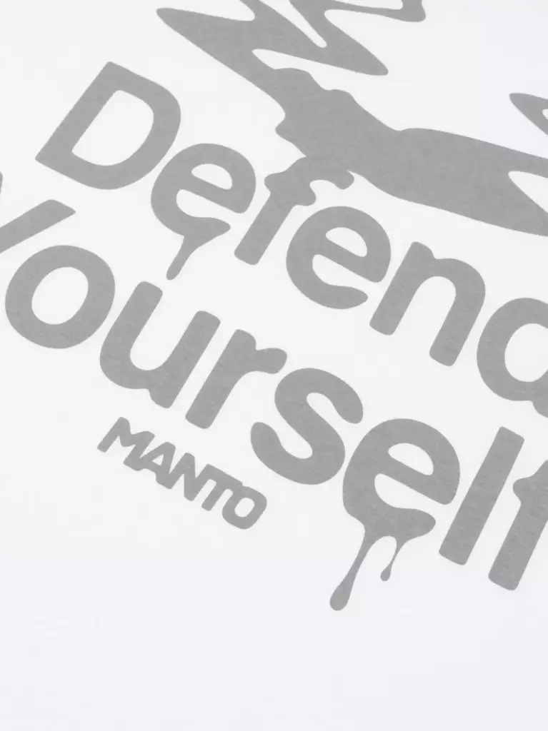 Футболка MANTO DRIP белая