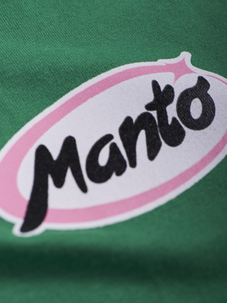 Детская Футболка MANTO DOGS зелёная