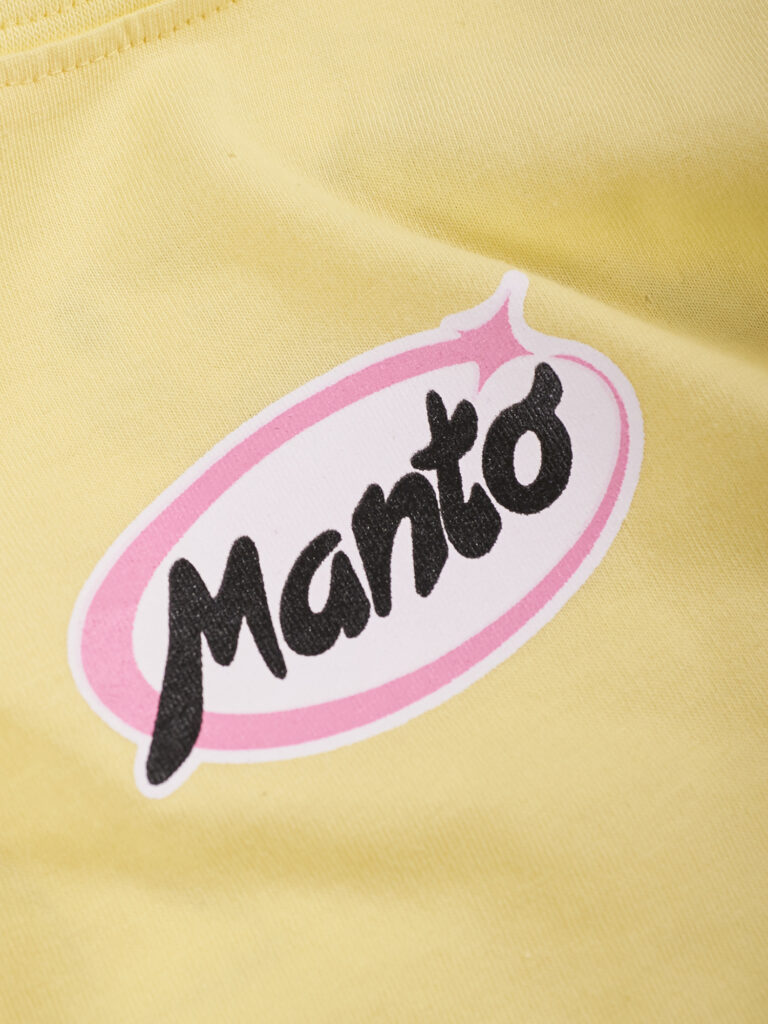 Детская Футболка MANTO DOGS жёлтая