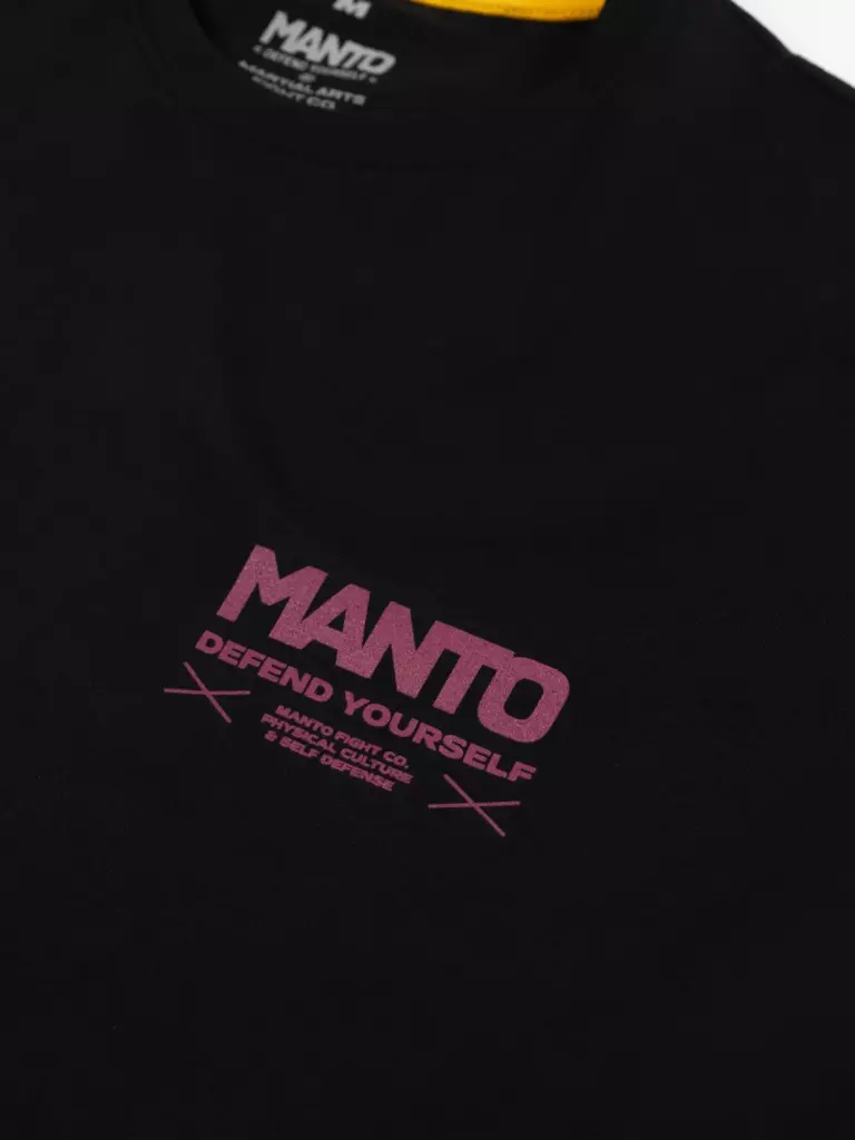 Футболка MANTO KICKER чёрная