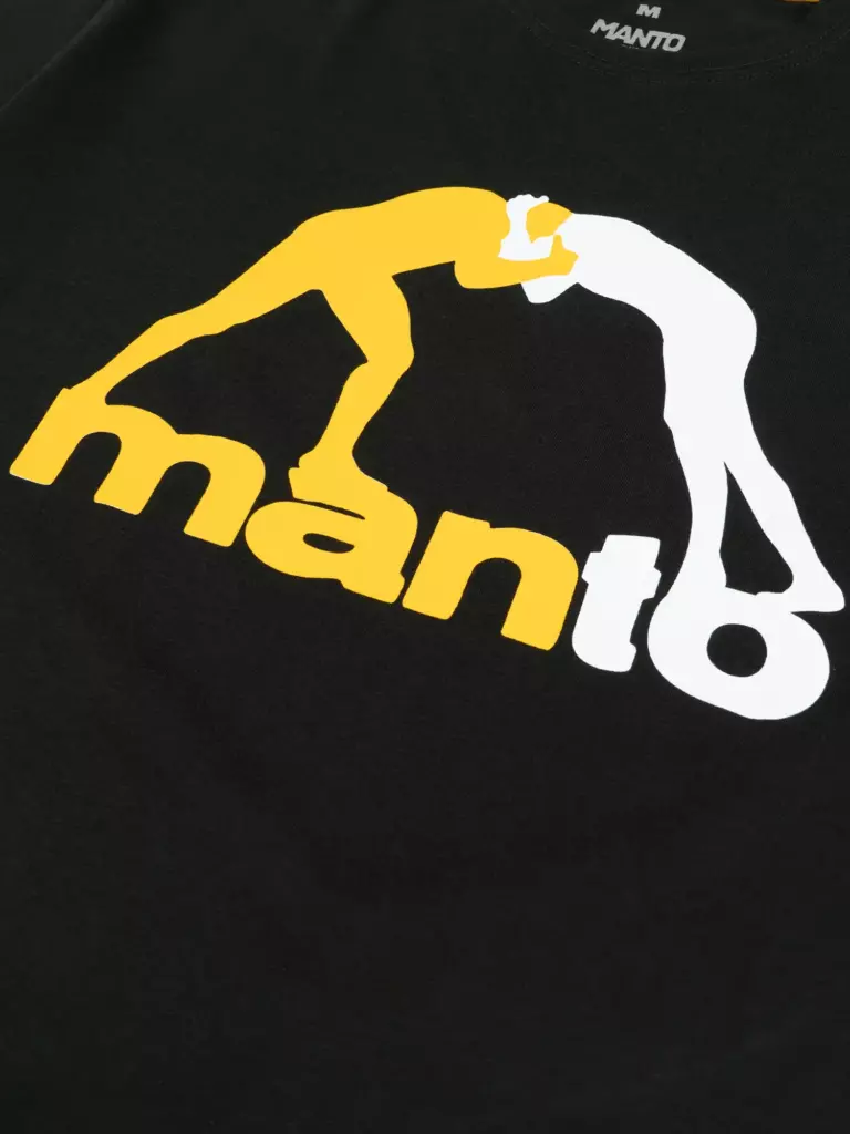 Футболка MANTO LOGO чёрная