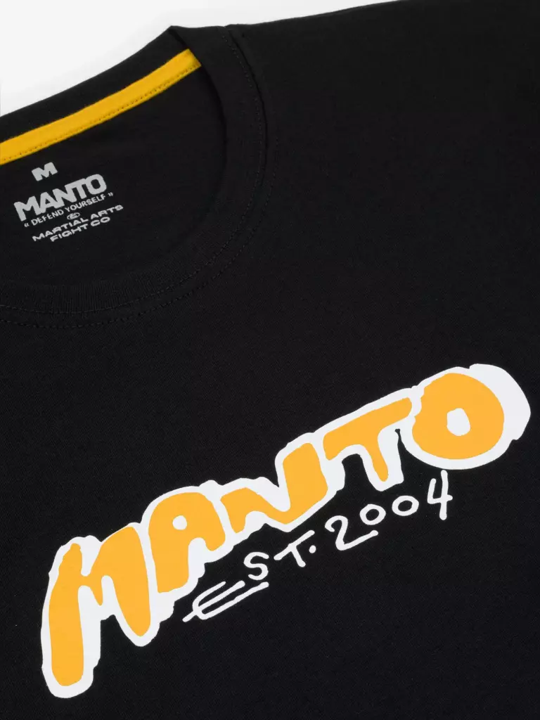 Футболка MANTO MARKER чёрная
