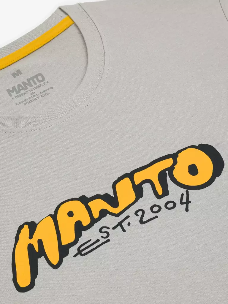 Футболка MANTO MARKER Светло-серая