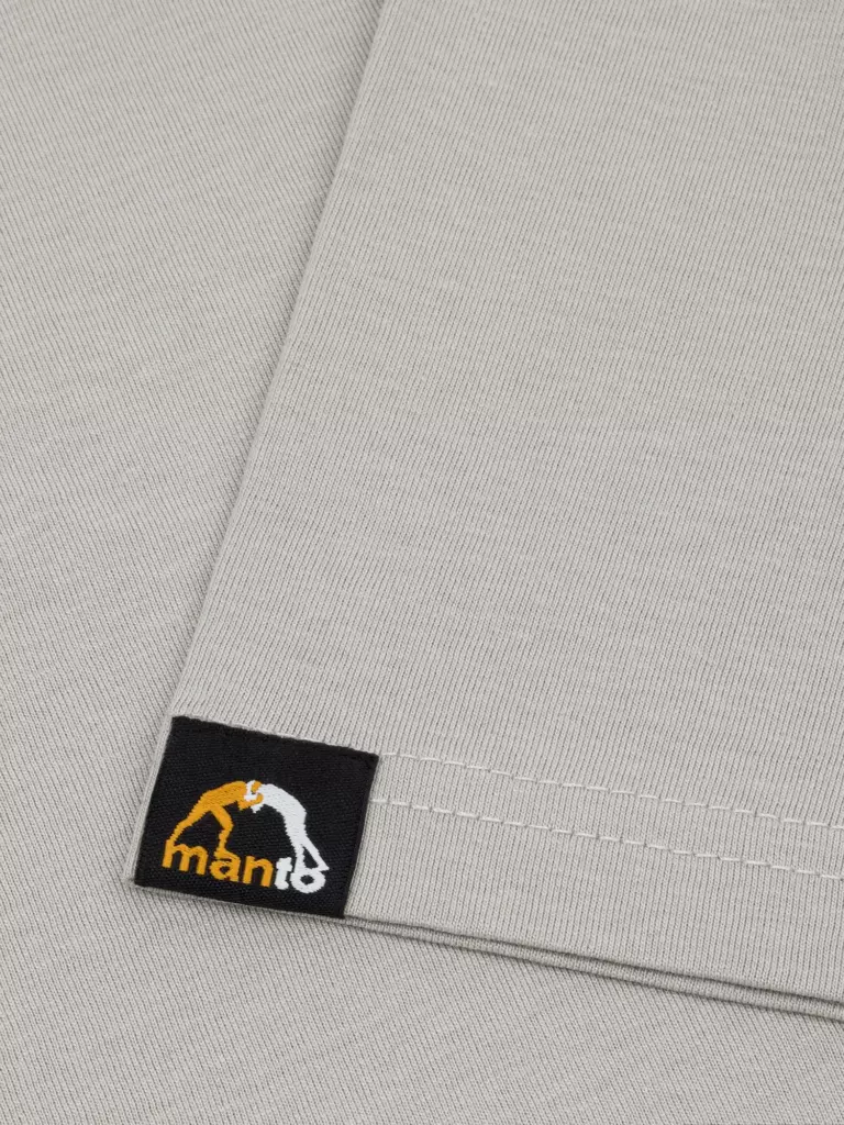 Футболка MANTO MARKER Светло-серая