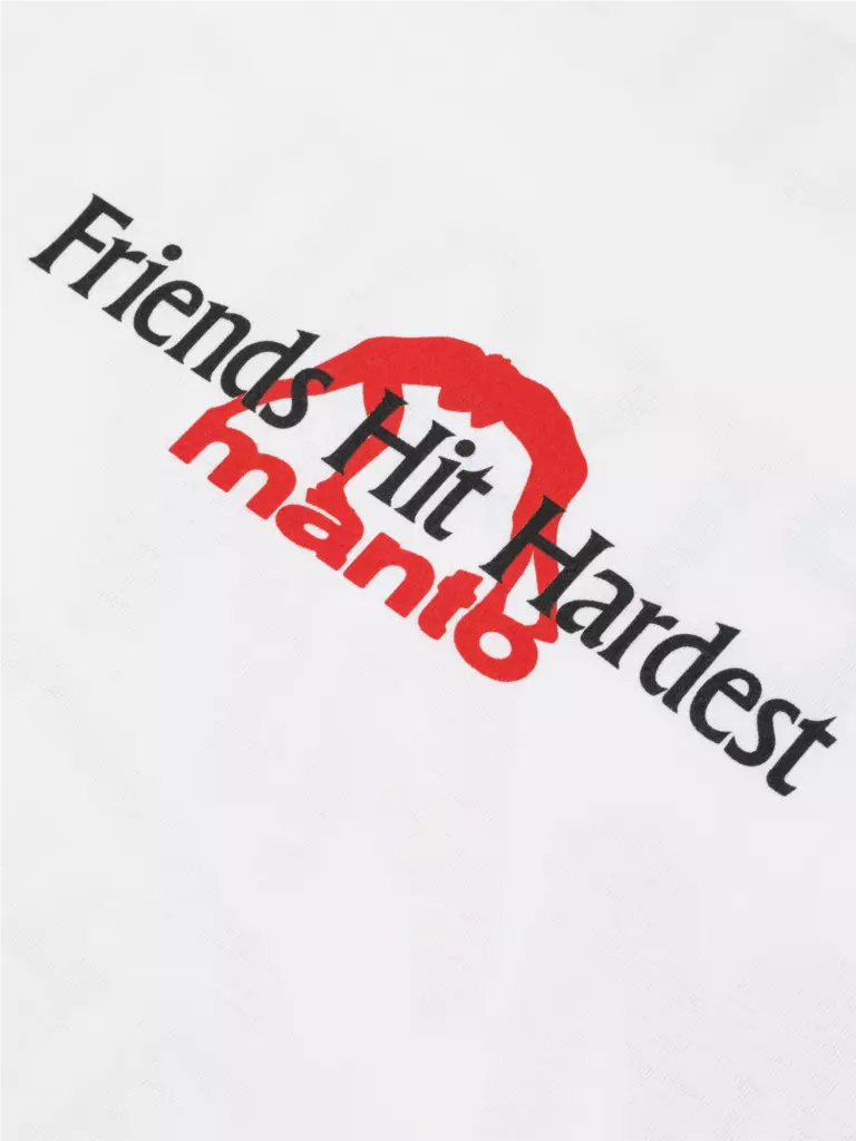 Футболка MANTO NOTHING PERSONAL - белая