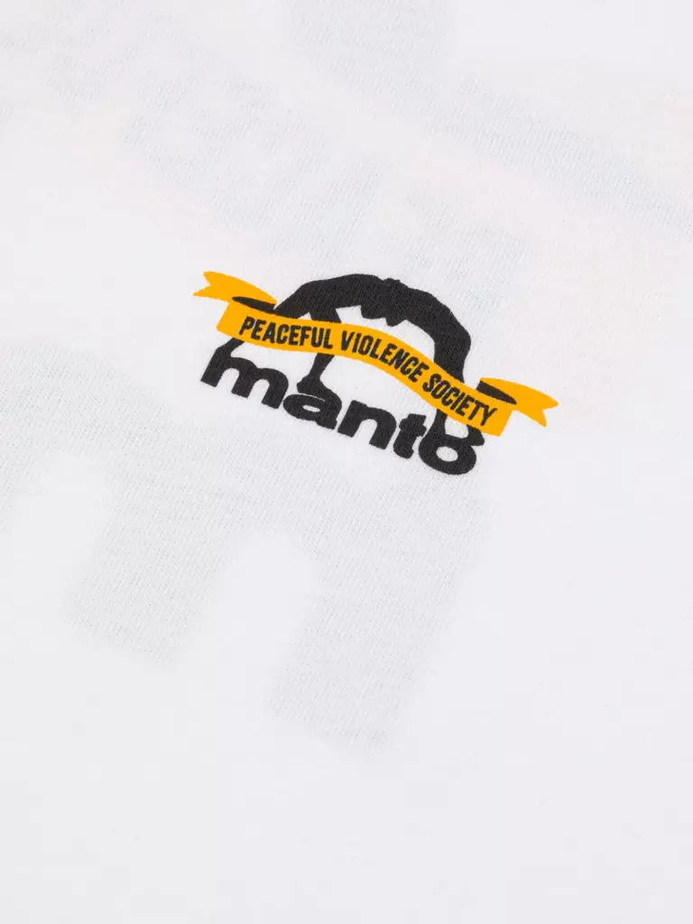 Футболка MANTO RIBBON белая