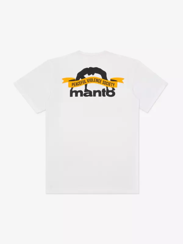 Футболка MANTO RIBBON белая