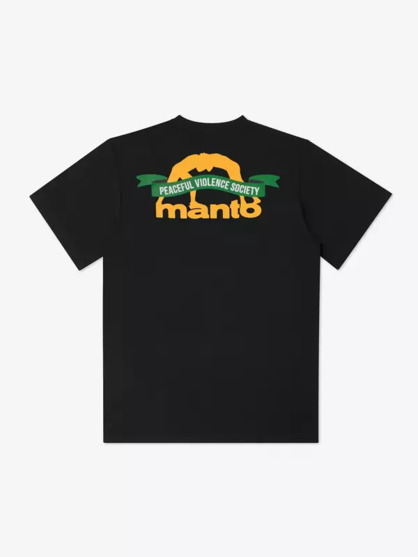 Футболка MANTO RIBBON чёрная