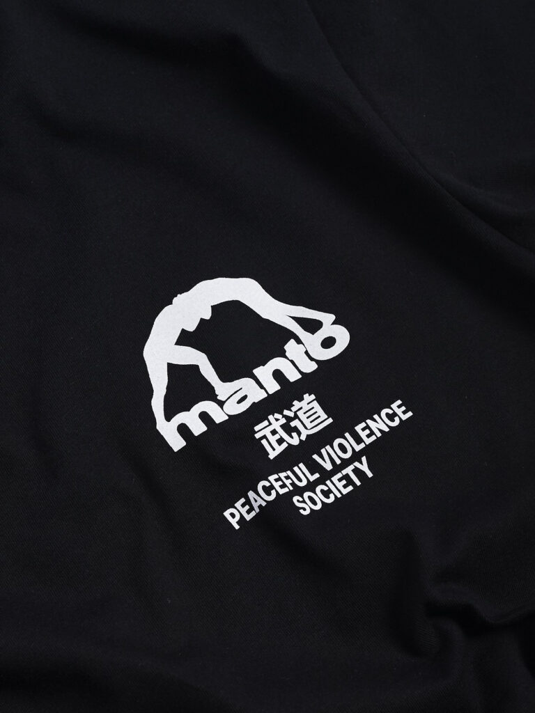 Футболка MANTO SOCIETY Чёрная
