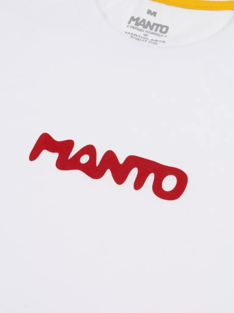 Футболка MANTO TRACE белая