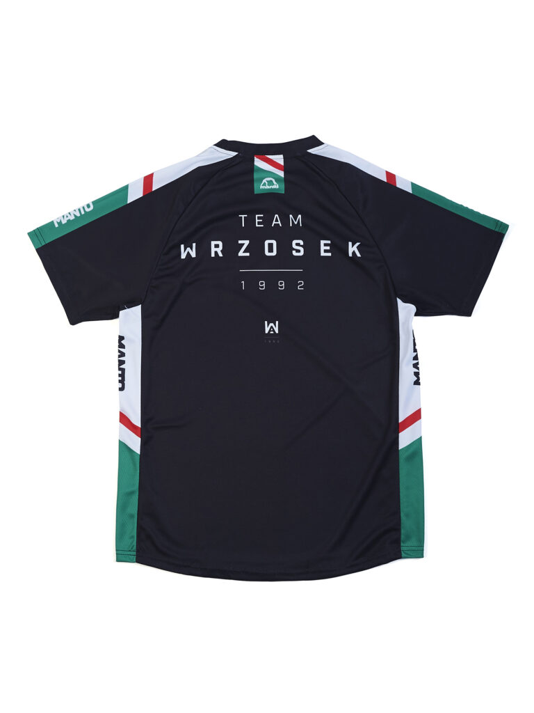 Тренировочная футболка MANTO TEAM WRZOSEK - чёрная
