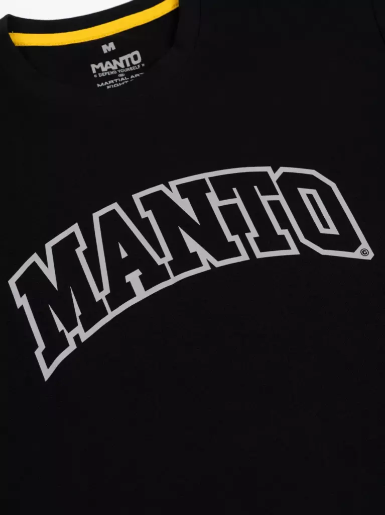 Футболка MANTO VARSITY 25 чёрная