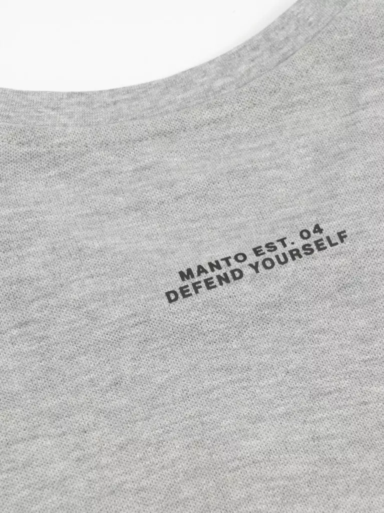 Футболка MANTO VARSITY 25 серая