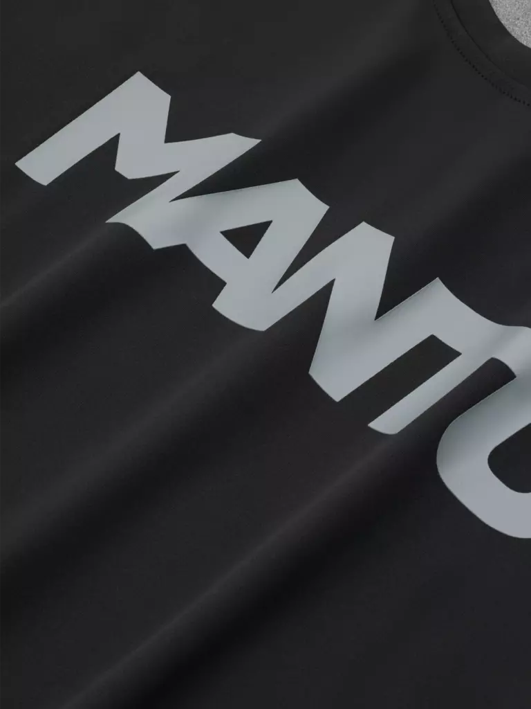 Лонгслив MANTO LOGOTYPE чёрный