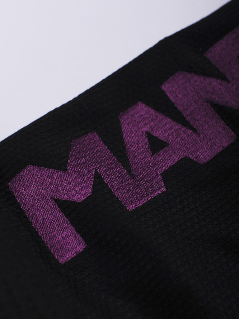 Кимоно MANTO "X5" BJJ Черно-фиолетовое