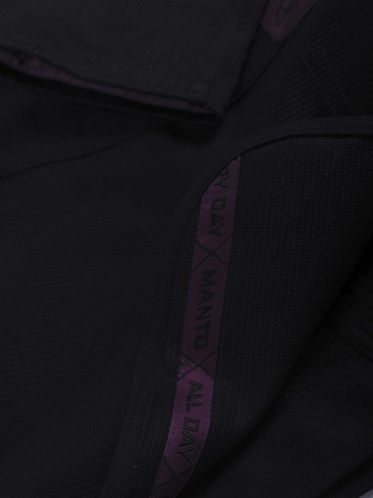 Кимоно MANTO "X5" BJJ Черно-фиолетовое