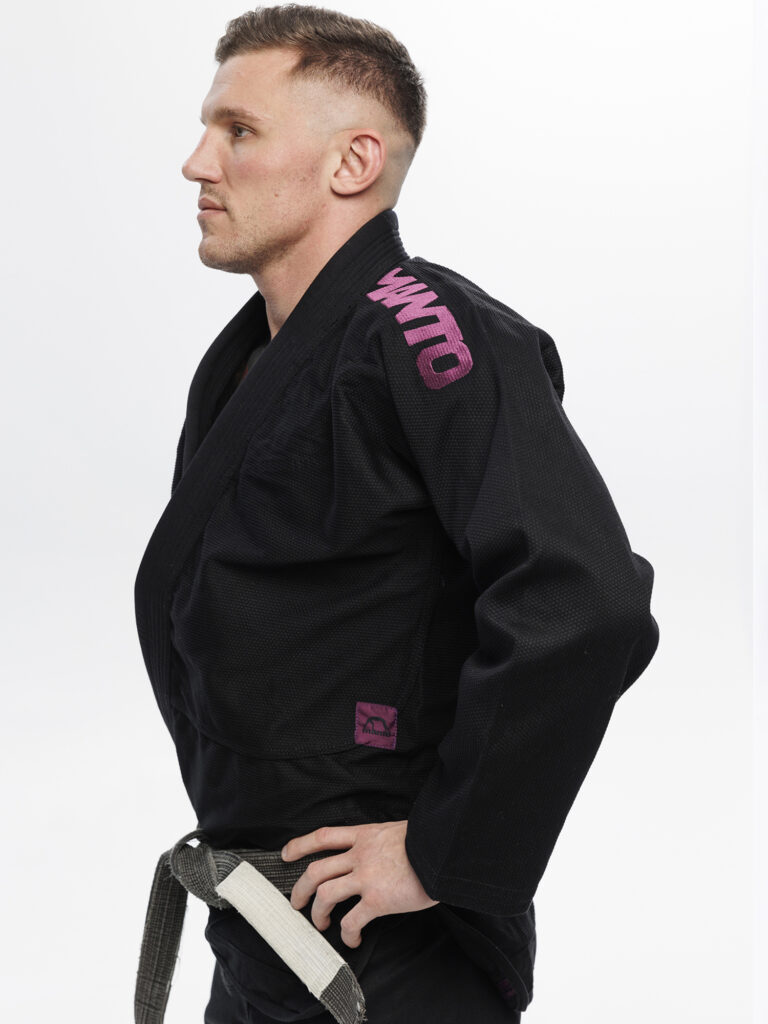 Кимоно MANTO "X5" BJJ Черно-фиолетовое
